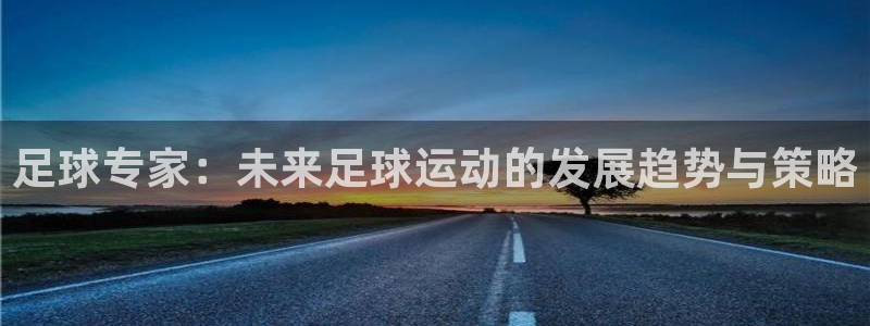  足球专家：未来足球运动的发展趋势与策略