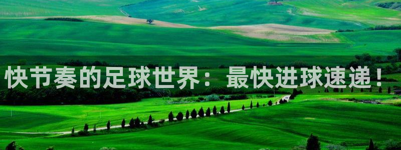 快节奏的足球世界：最快进球速递！
