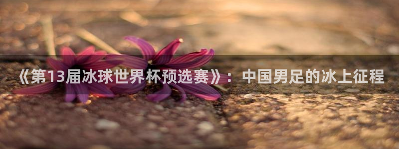 新球体育足球比分：《第13届冰球世界杯预选赛》：中国男足的冰上征程